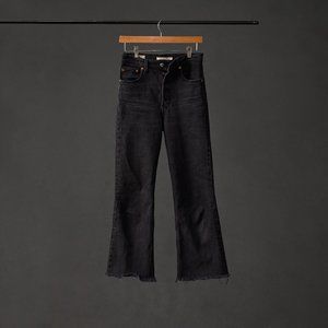 Levi Ribcage Crop Flare